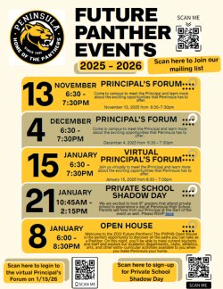 incoming panther info